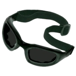 Peltor Maxim 2x2 Goggles, Gray Lens w/Strap and Temples