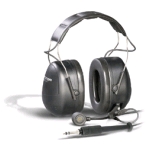 Peltor Cup-Mounted PTT Series Push-Back Headset