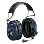 Peltor Bluetooth Push-Back Headset, Headband Model