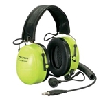 Peltor Ground Mechanic Headset - HI-VIZ - NRR 25dB