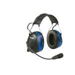 Peltor Nordica Sport Helicopter - Single Plug High Impedence Headset - Black/Blue