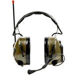 Peltor PowerCom Plus Self-Contained 2-Way Headset - Headband Model
