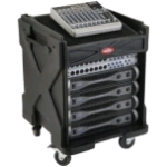 SKB 1SKB19-R1010V Gig Rig Case w/Velcro Pop-Up Rack