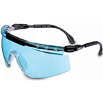 Uvex S0407X FitLogic, Black/Silver Frame, SCT-Blue Uvextreme Lens