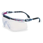 Uvex S0410X FitLogic, Pewter/Wine Frame, Clear Uvextreme Lens