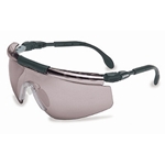 Uvex S0411 FitLogic, Pewter/Wine Frame, Gray Ultra-Dura Lens