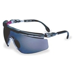 Uvex S0411X FitLogic, Pewter/Wine Frame, Gray Uvextreme Lens