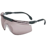 Uvex S0401X FitLogic, Black/Silver Frame, Gray Uvextreme Lens
