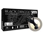 Microflex Black Dragon Nitrile Powder Free Black Examination Gloves