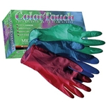Microflex Color Touch Powder Free Scented Latex Examination Gloves