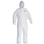 KleenGuard A30 Coveralls, Zipper Front w/ 1