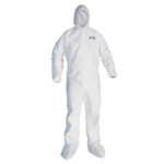 KleenGuard A30 Coveralls, Zipper Front w/ 1