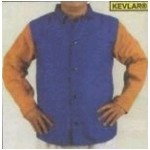 Leather Sleeve Welding jacket w/ Front CottonTorso
