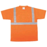 MCR (TSCL20) Class 2 Orange Polyester T-Shirt w/2