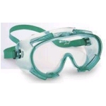 Allsafe MonoGoggle 211, Green Frame & FogGard Plus Clear Lens