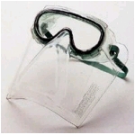 Allsafe MonoShield w/ Goggle, Clear Lens