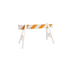 Allsafe SMC 40 inch Single Leg Polypropylene Barricade A-Frame