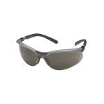 AOSafety BX Safety Glasses, Silver/Black Frame, Gray Anti-Fog Lens