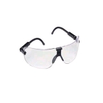 AOSafety Fectoids, Black Frame w/Clear Lens