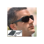 AOSafety GlareX, Black Frame, Gray Lens