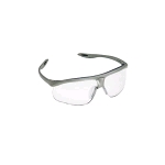 AOSafety Maxim Sport, Silver/Blue Frame, Clear Lens