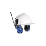 Bilsom Electo Cap-Mounted AM/FM Earmuffs, 21 dB