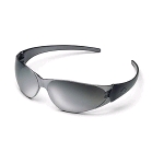 Crews CHECKMATE, Smoke Frame, Silver Mirror Coated Lens