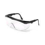 Crews TOMAHAWK, Black Frame, Clear Anti-Fog Lens
