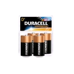 Duracell 4 Pack Size D Alkaline Batteries