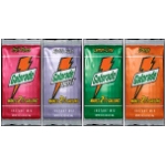 Gatorade 21 Oz. Variety Pack Instant Powder Mix, Makes 2.5 Gallons, 32/Case