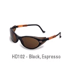 Harley Davidson HD102, Black Frame, Espresso Lens