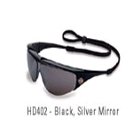 Harley Davidson HD402, Black Frame, Silver Mirror Lens