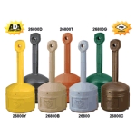 Justrite Smoker Cease-Fire, Pewter Gray