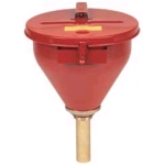 Safety Drum Disposal Funnel with 6