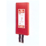 Low Profile Fiberglass Cabinet and Fire Blanket