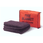 Wool Fire Blanket and Vinyl Bag