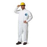DuPont Tyvek Coverall, Zipper Front with Open Wrist and Ankles
