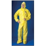 Lakeland ChemMAX 1 Coverall w/Attached Hood, Elastic Face, Wrists and Attached Boots