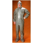 Lakeland ChemMax3 Coveralls w/Hood, Elastic Face, Elastic Wrists and Attached Boots