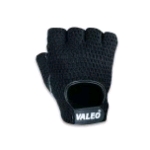 Valeo Half Finger Anti-Vibration Mesh Back Leather Gloves (GMAS)