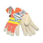 Memphis Reflective Pig Skin Gloves, XLarge, Per Pair