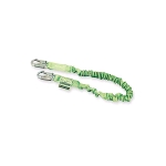 Miller 216M/6FTGN Manyard ll Stretchable Shock-Absorbing Lanyard, Single Leg, Snap Hook/Snap Hook