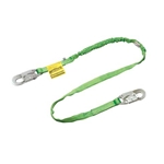 Miller 216TWLS-Z7/6FTGNGN Lanyard, 6 Ft, One Leg, 3/4 Inch Hook, Green