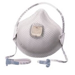 Moldex 2700N95 Particulate Respirator With Handystrap And Ventex Valve, Medium/Large