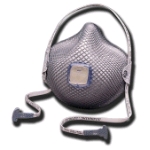 Moldex 2740R95 Respirators w/HandyStrap & Ventex, Medium/Large