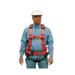 MSA 10043033 Construction Vestype Harness w/Integral Tool Belt