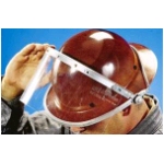 MSA 488159 Defender + Foldback Faceshield Frame Metal Hat Style