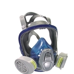 MSA 10028995 Advantage 3000 Full Face Respirator, Twin Silicone Facepiece, Medium