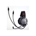 MSA 10053613 MICH High-Noise Communication Headset, Headband Model, Dual, Mic Right