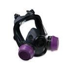 North 54001S Dual Cartridge Elastomeric Full Facepiece, Small